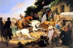 Charles Christian Nahl_La Plaza de Toros – Sunday Morning in Monterey_SBMA